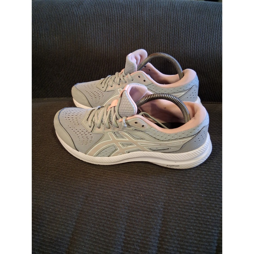 ASICS Gel Contend 7 Shoes Women 9.5 Sheet Rock Pink Salt Running Sneakers